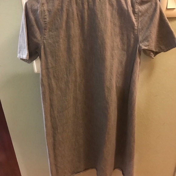 Gap Gray denim like dress - Picture 5 of 5